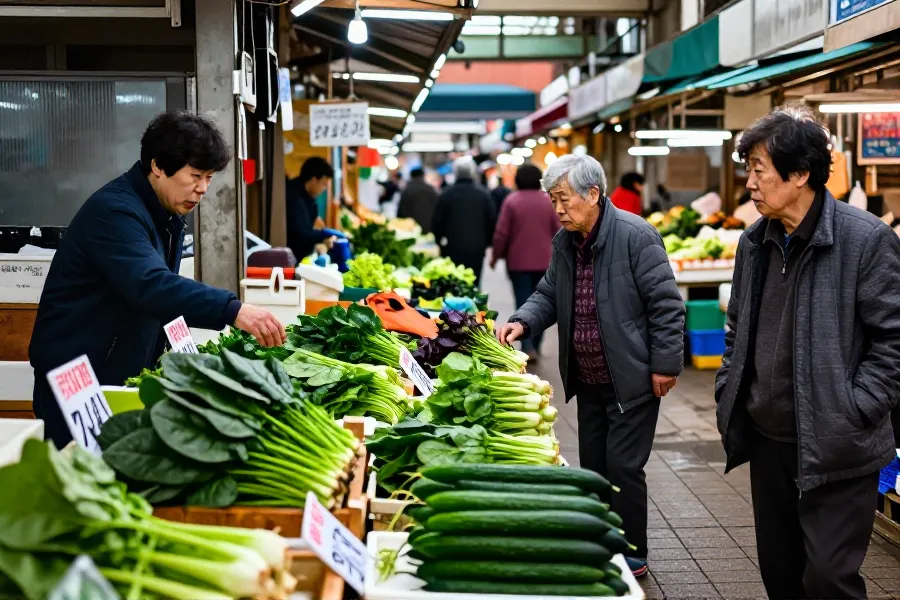 韩国高温致菠菜价格翻倍，通胀压力重现