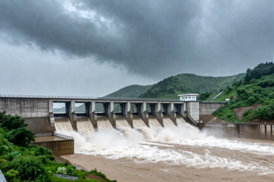 台风“白海豚”残余环流致多省暴雨，多地水库预泄应对极端天气