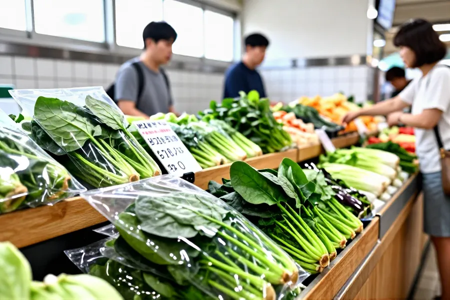 韩国菜篮子遭遇“热通胀”：菠菜月涨1.5倍，韩央行预警气候致物价上行