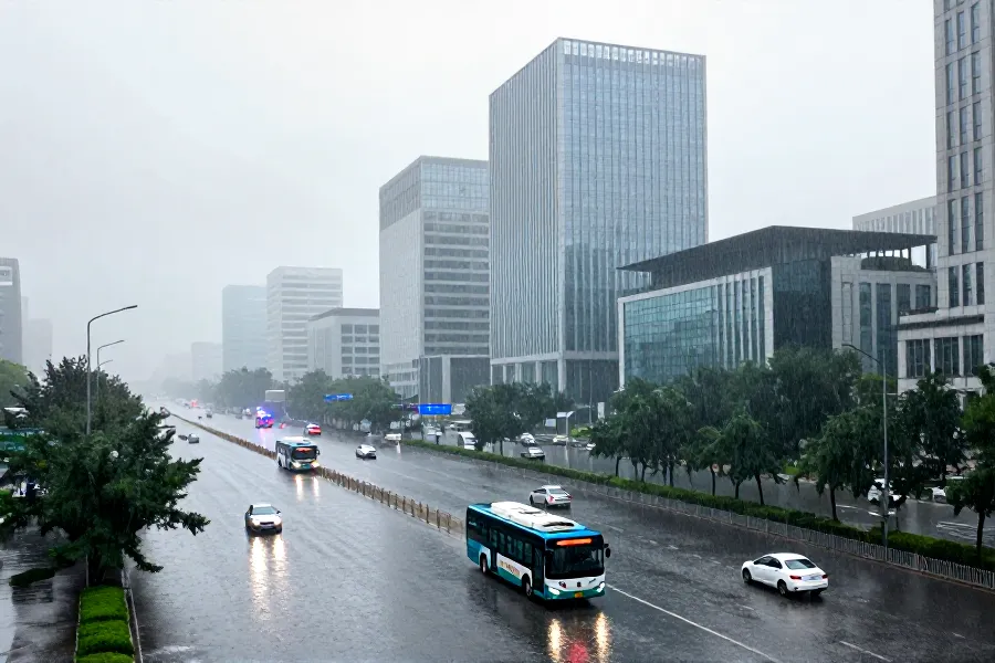 北京防汛二级响应：公交专用道临时开放，77条道路供紧急避险停车