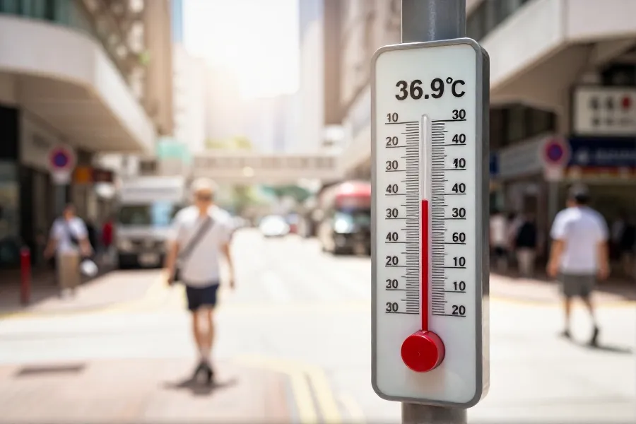 香港高温刷新纪录 天文台录36.9°C