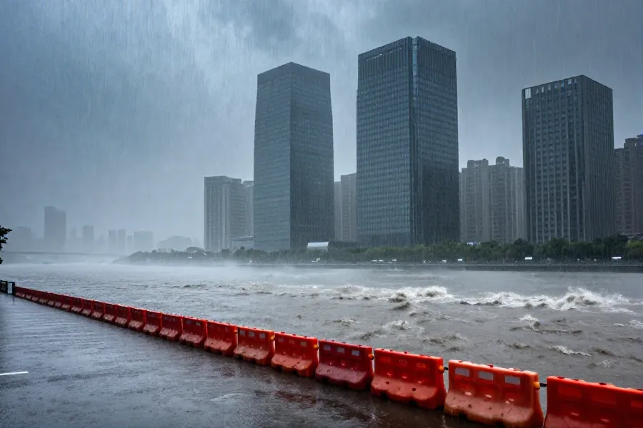 暴雨橙色预警持续生效：华东华北多地将迎极端降水