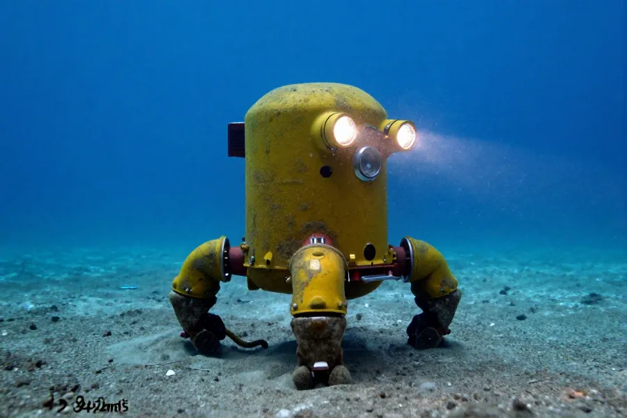我国深海钻探机器人海试成功