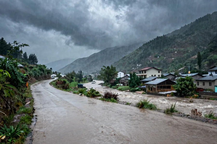 中央气象台发布暴雨预警 关注强对流与高温天气
