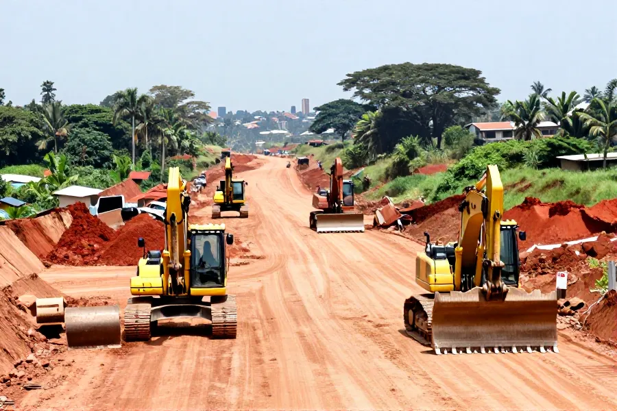 刚果（金）总统为金沙萨新干道项目奠基