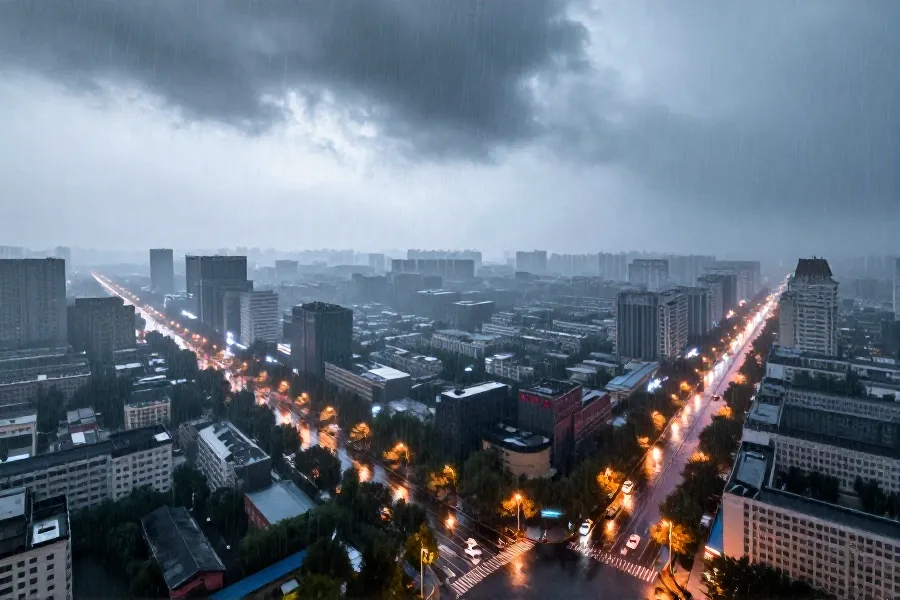 北京本轮强降雨趋于结束 全市平均降水量达34毫米
