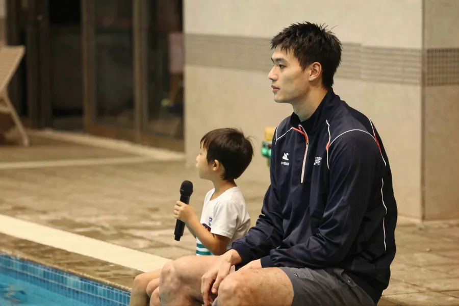 孙杨受聘推广大使 鼓励青少年逐梦泳坛