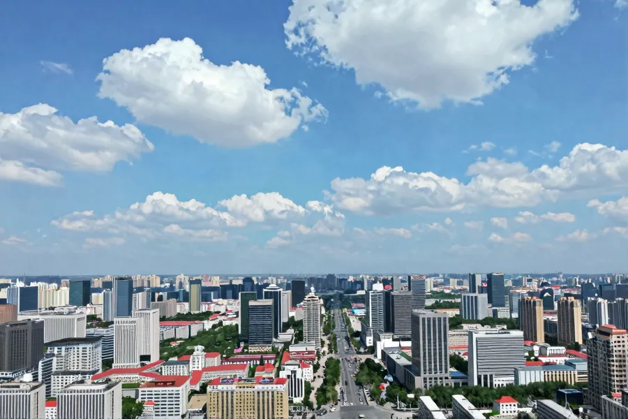 郑州上空云景如画引关注